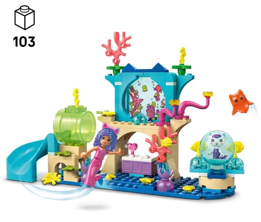 LEGO 11204 Gabby's Dollhouse Акваріумні пригоди русалочки Габбіфото2