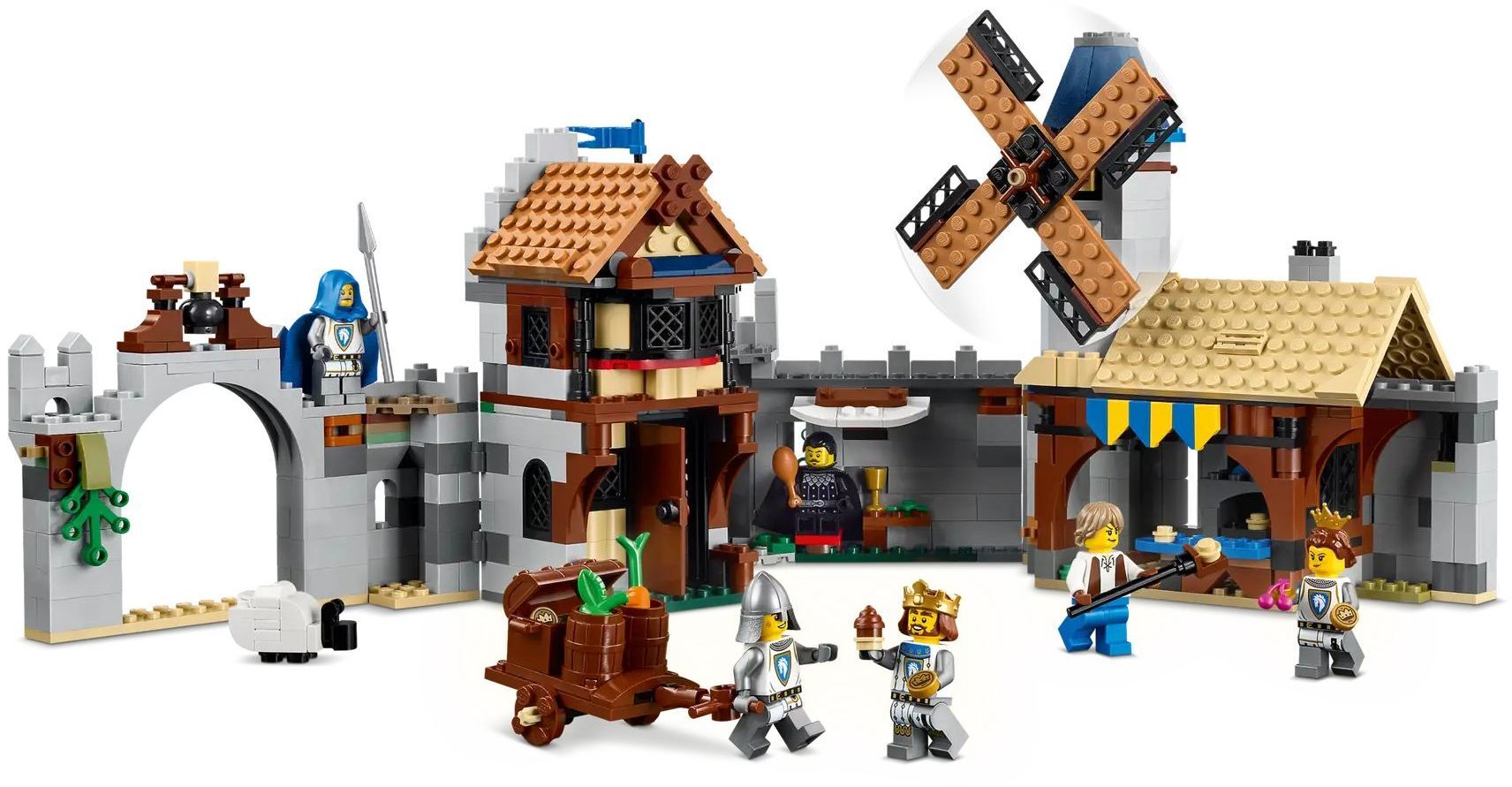 LEGO 31168 Creator Средневековый замок с рыцарем на коне фото 5