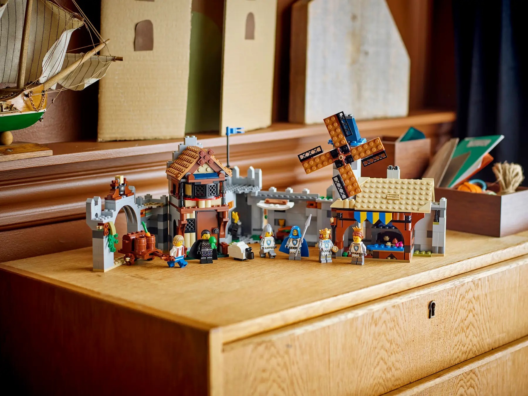 LEGO 31168 Creator Средневековый замок с рыцарем на коне фото 12