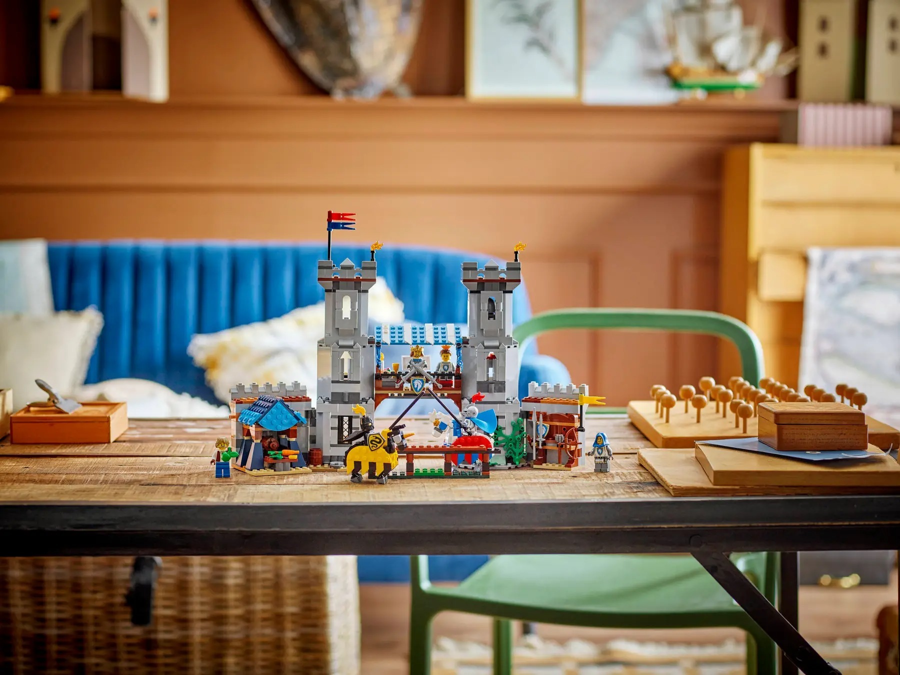 LEGO 31168 Creator Средневековый замок с рыцарем на коне фото 13