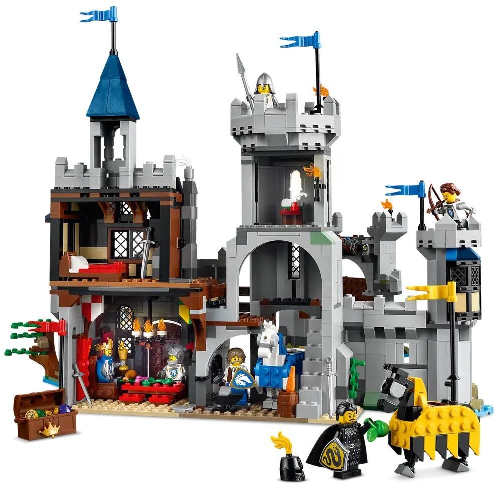 LEGO 31168 Creator Средневековый замок с рыцарем на коне фото 8