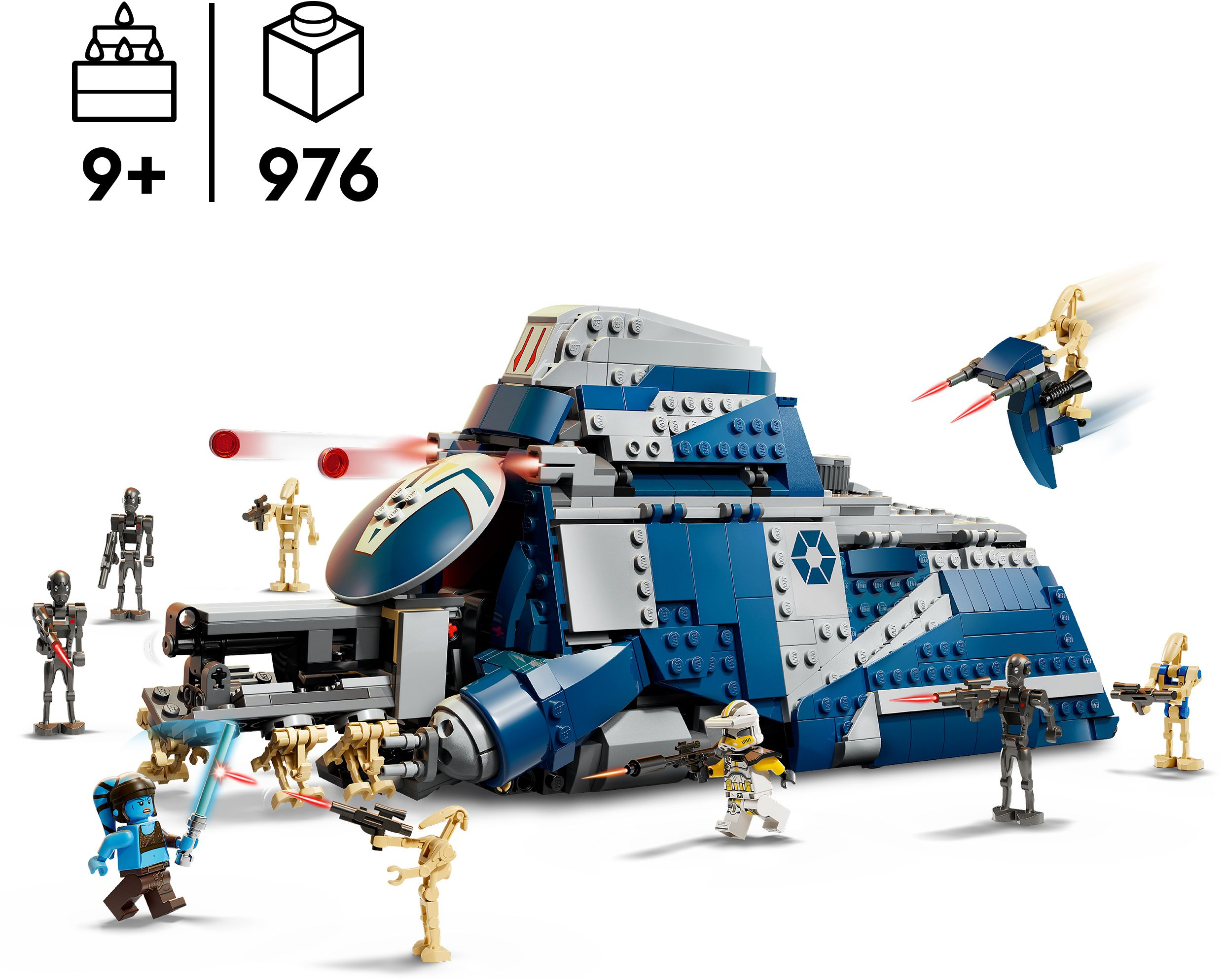 LEGO 75435 Star Wars Битва при Фелюсии Сепаратистский МТТ фото 2