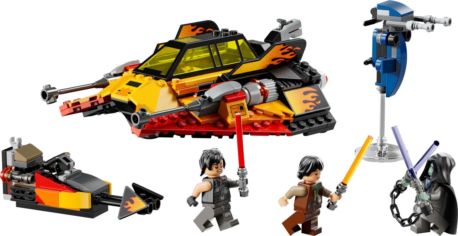 LEGO 75414 Star Wars The Force Burner Снежный истребитель фото