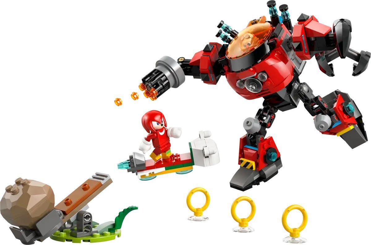 LEGO 77005 Sonic Knuckles vs. Dr. Eggman Egg Crusher Mech фото 3