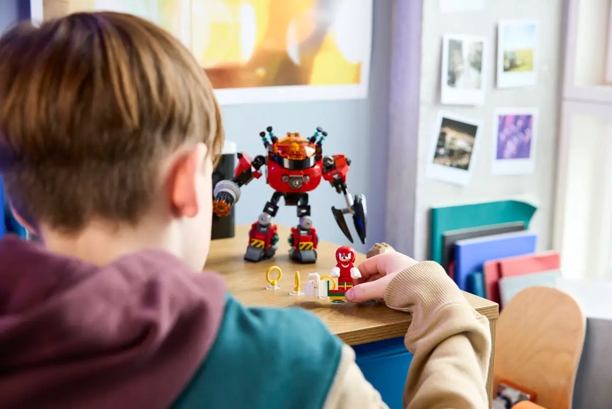 LEGO 77005 Sonic Knuckles vs. Dr. Eggman Egg Crusher Mech фото 10