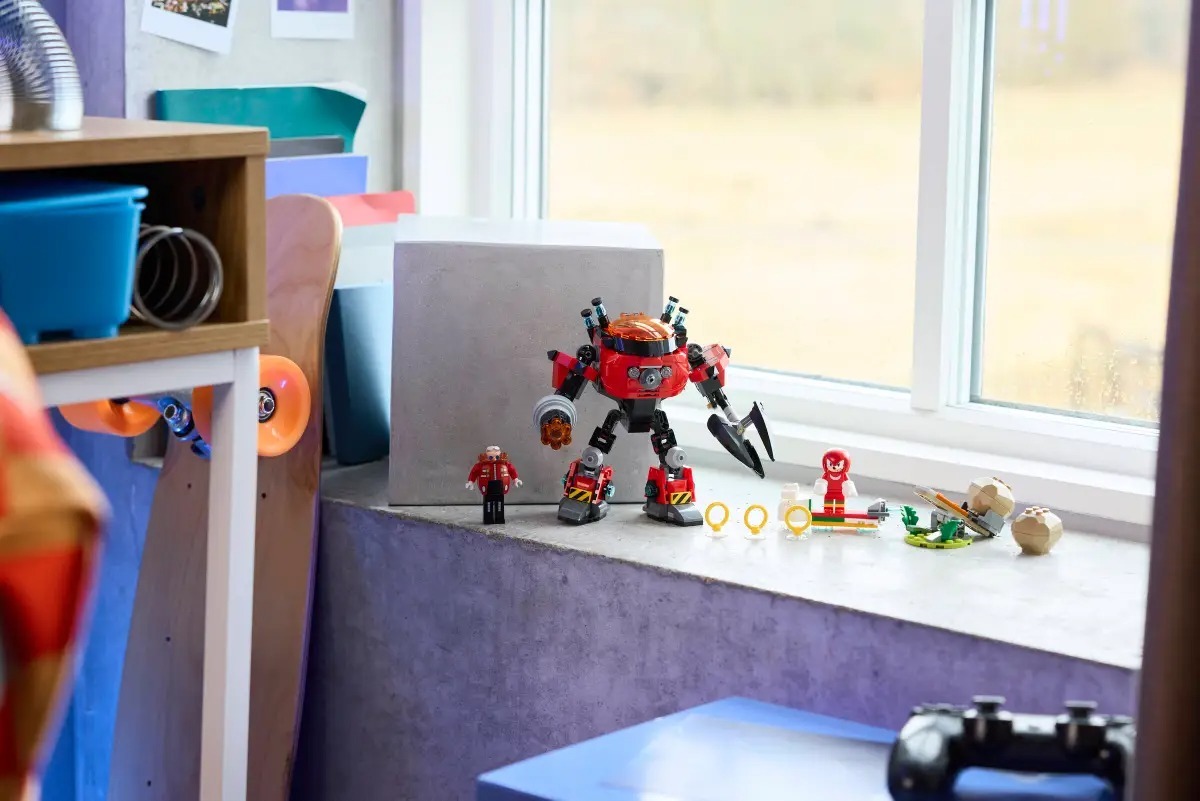 LEGO 77005 Sonic Knuckles vs. Dr. Eggman Egg Crusher Mech фото 11