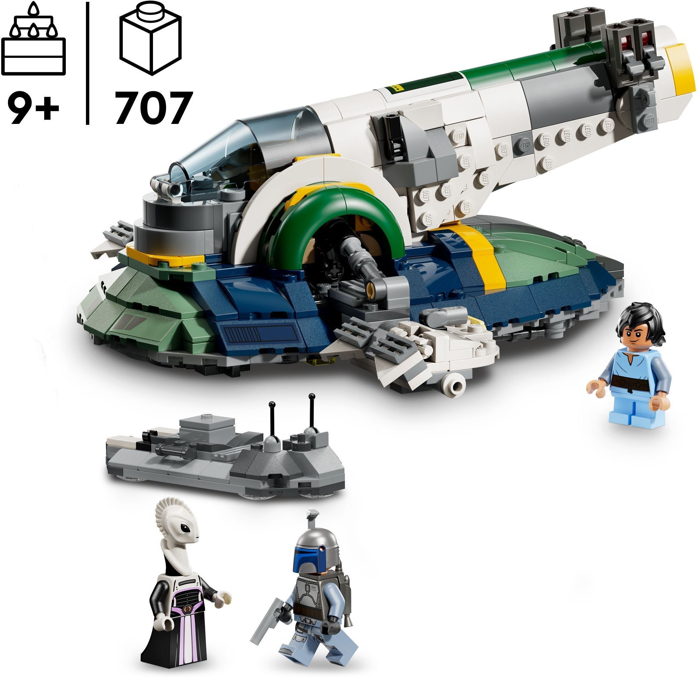 LEGO 75433 Star Wars Звездолет Джанго Фетта фото 2