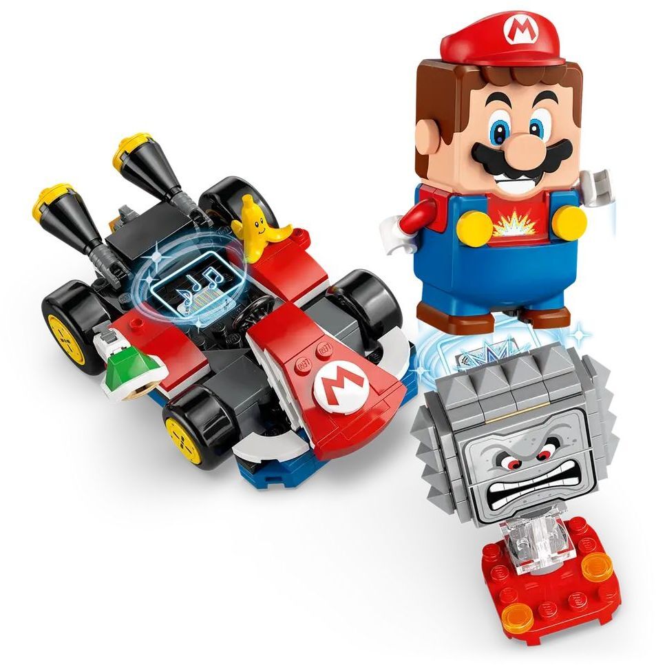 LEGO 72043 Super Mario Mario Kart – Interactive Mario та Standard Kart фото 3