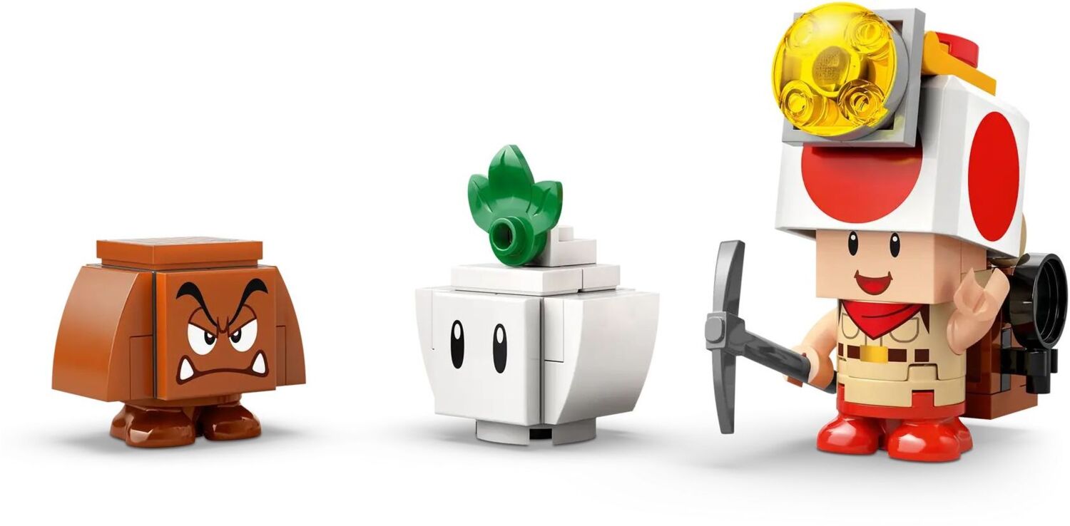 LEGO 72040 Super Mario Лагерь Captain Toad фото