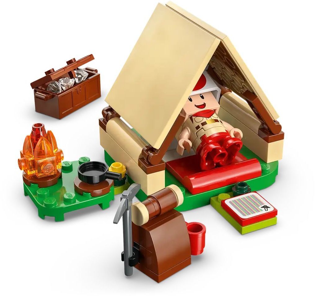 LEGO 72040 Super Mario Лагерь Captain Toad фото