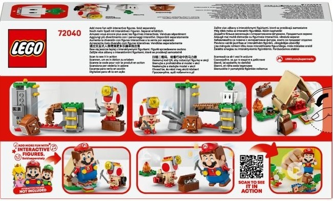 LEGO 72040 Super Mario Лагерь Captain Toad фото 11
