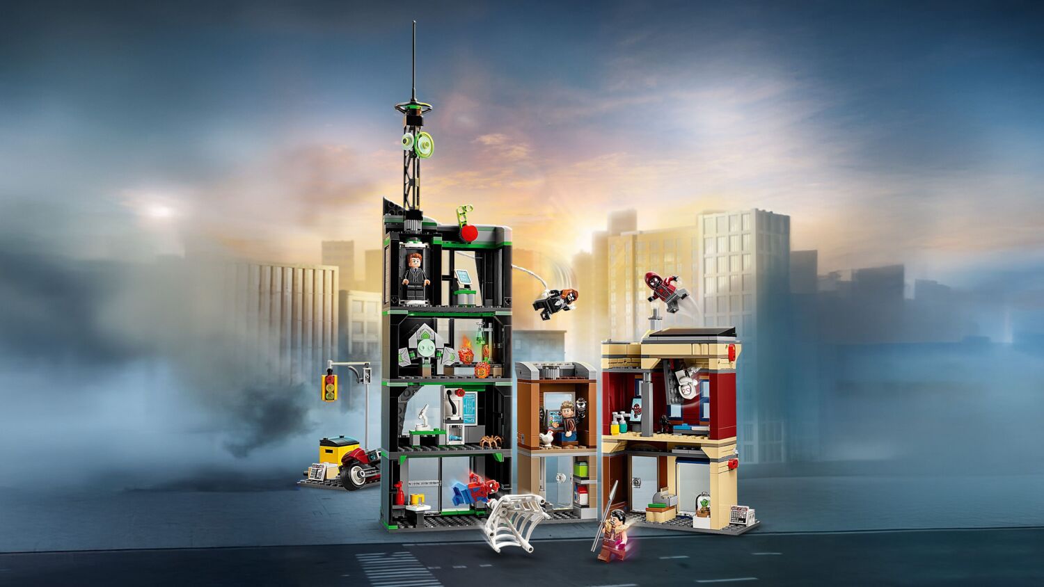 LEGO 76324 Super Heroes Человек-павук против Оскорпа фото