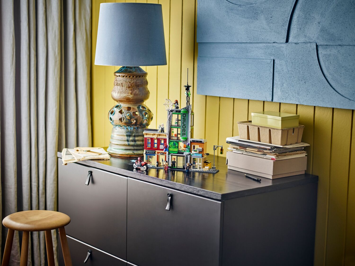 LEGO 76324 Super Heroes Человек-павук против Оскорпа фото