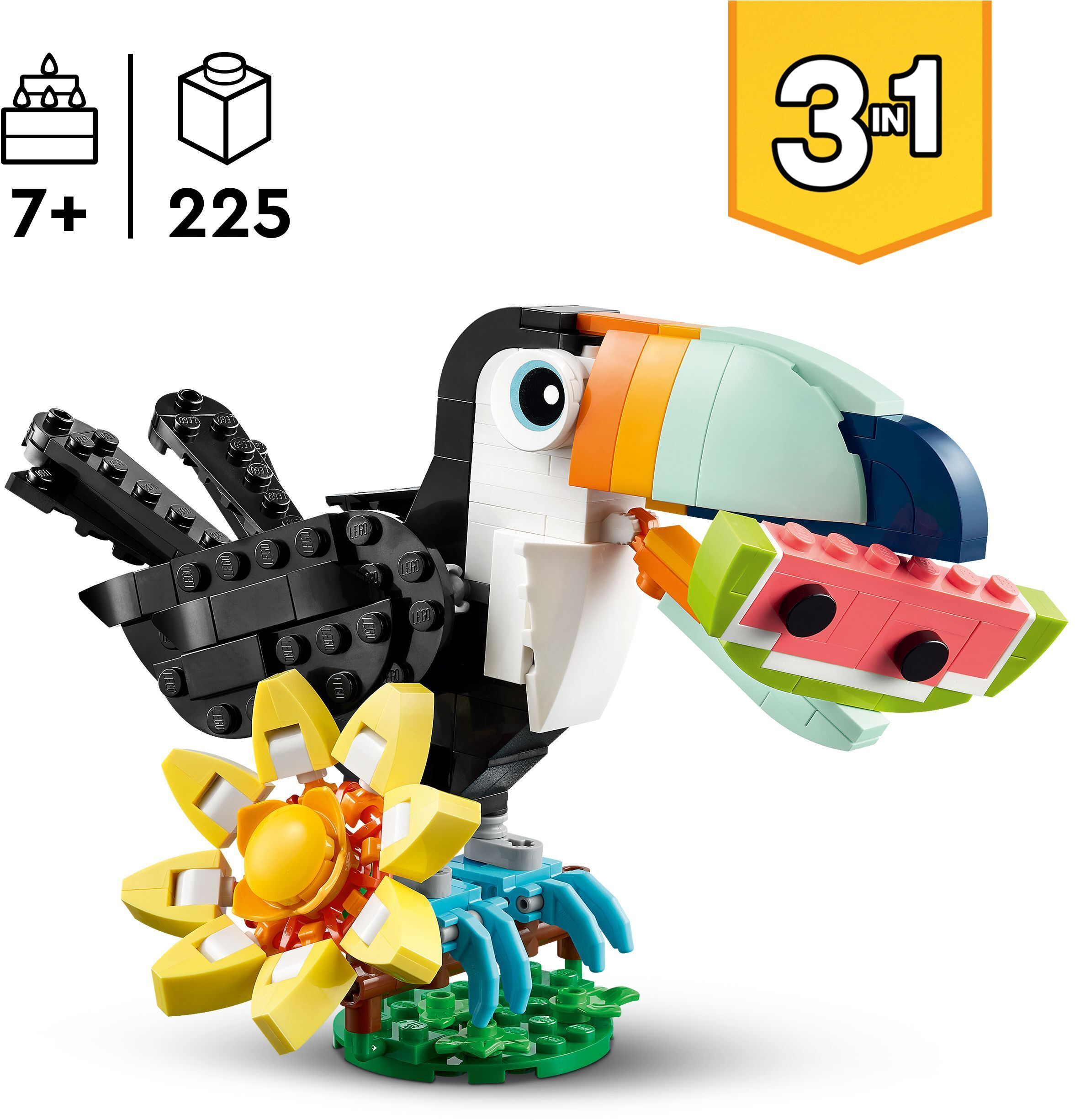 LEGO 31173 Creator Дикие животные: тропический тукан фото 2