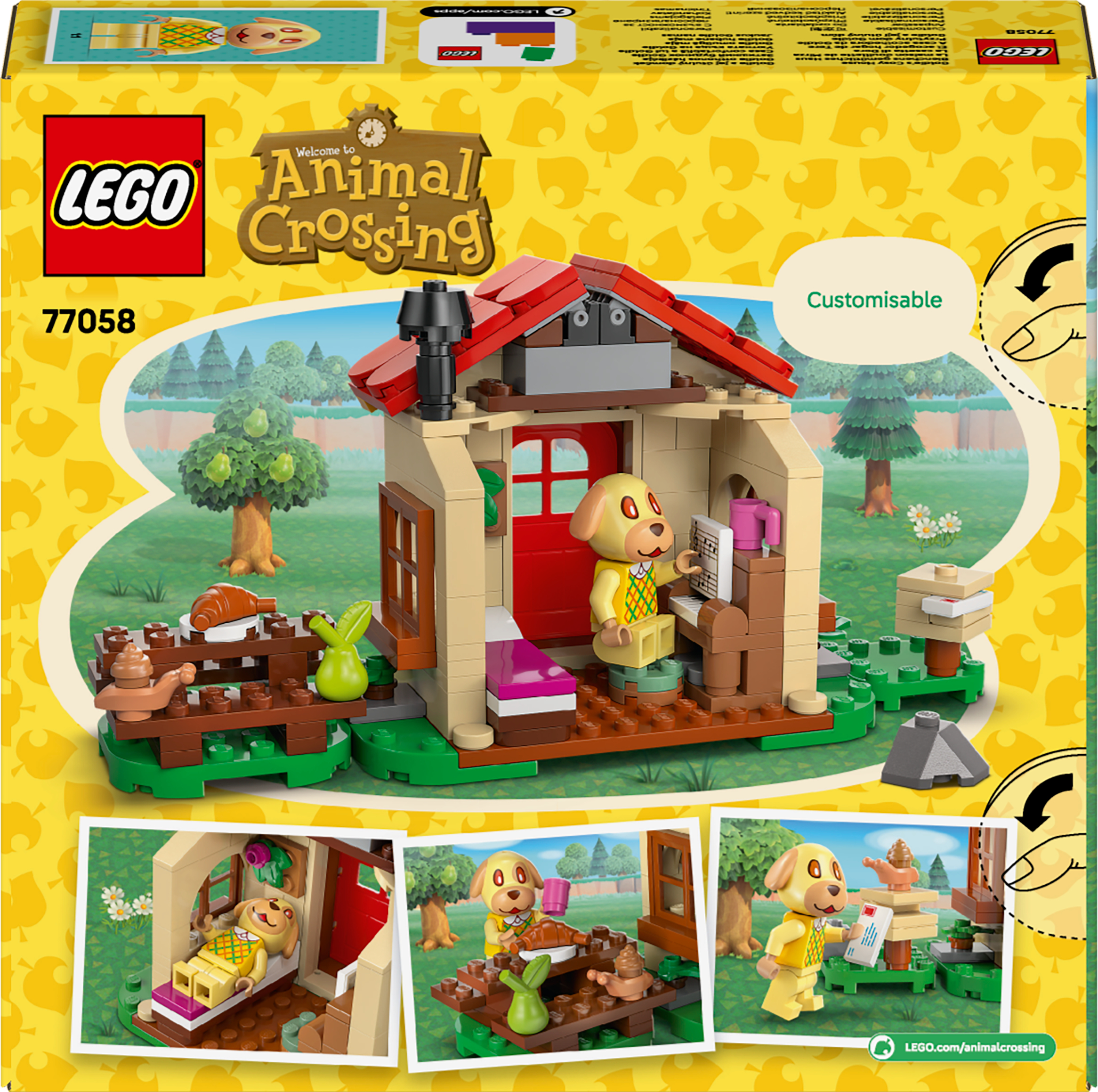 LEGO 77058 Animal Crossing Затишний будинок Goldieфото10