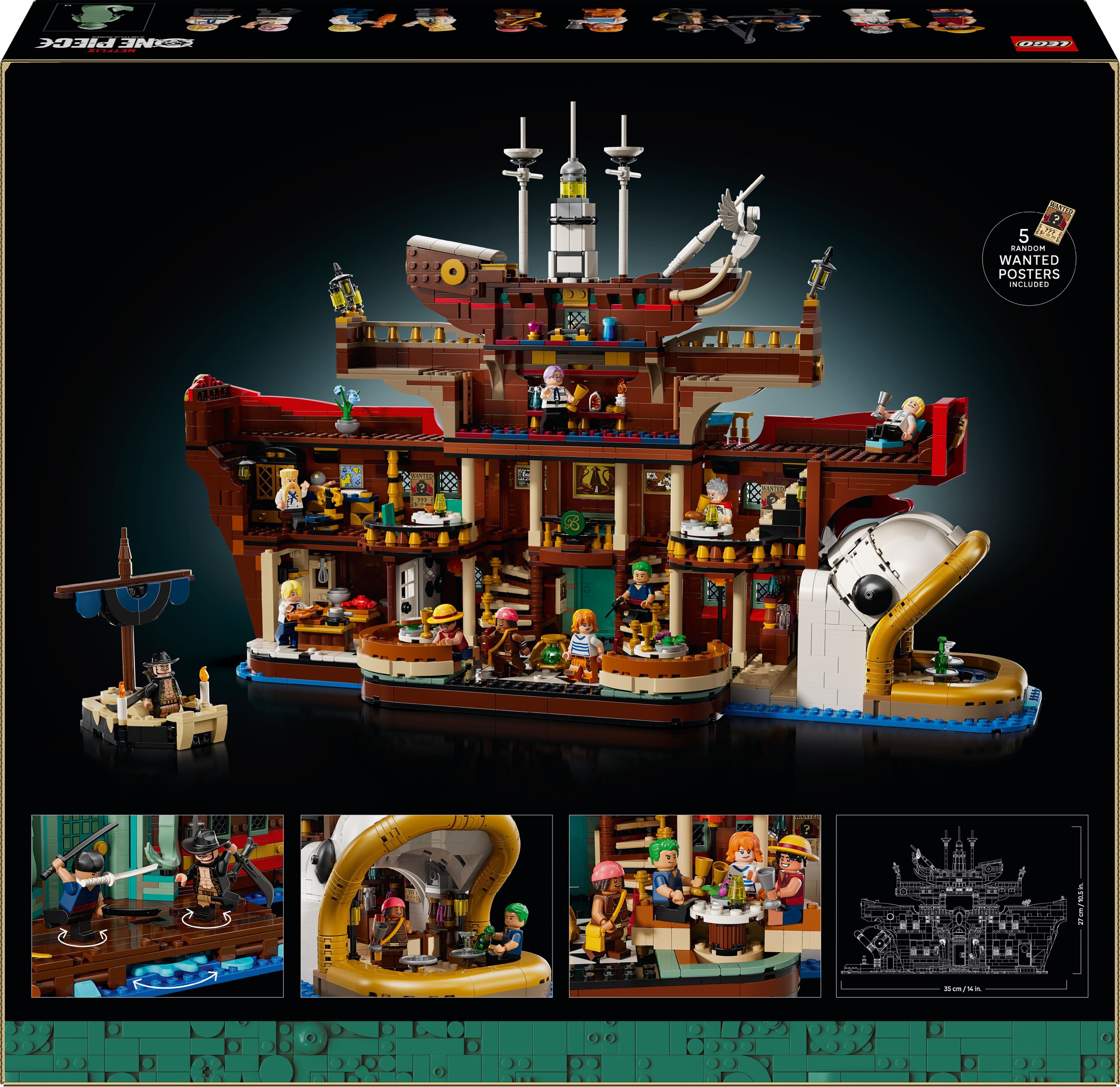 LEGO 75640 ONE PIECE Плавающий ресторан «Барати» фото 10