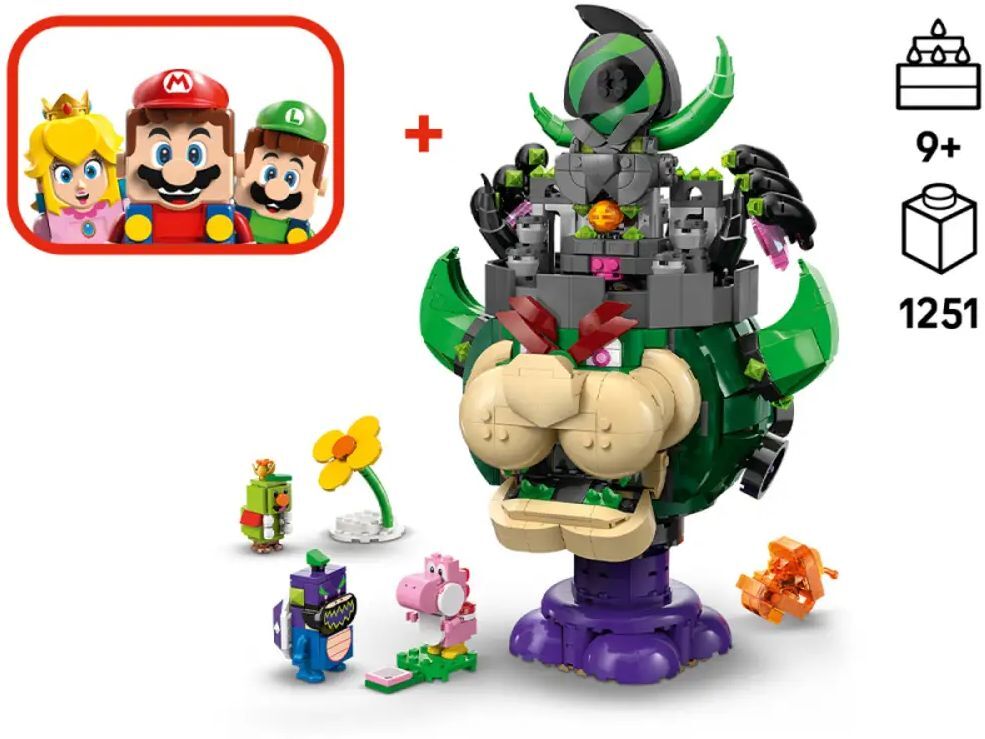 LEGO 72042 Super Mario Prince Florian & Castle Bowser фото 2