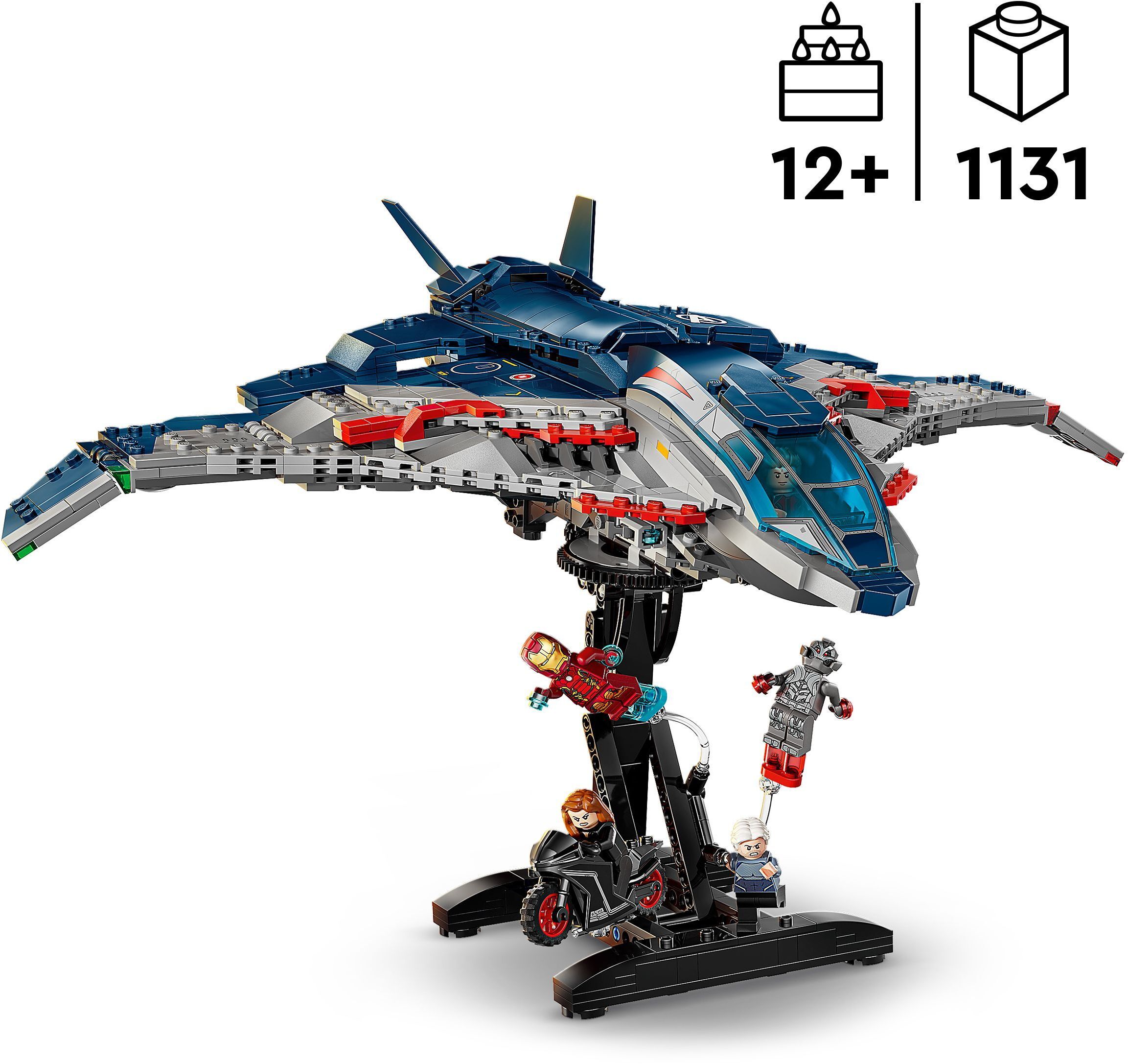 LEGO 76325 Super Heroes Мстители: Эра Альтрона Квинджет фото 2