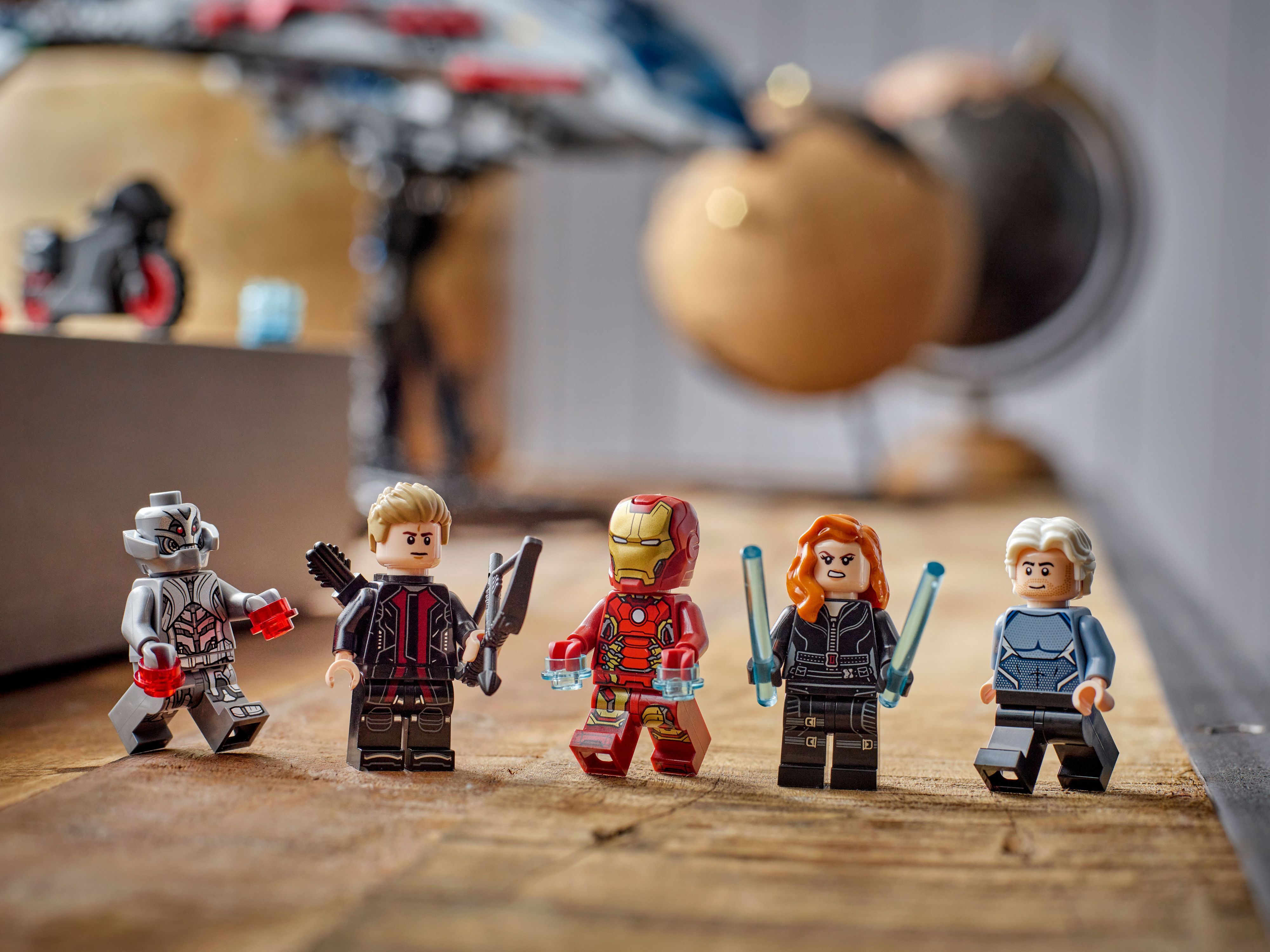 LEGO 76325 Super Heroes Мстители: Эра Альтрона Квинджет фото 12