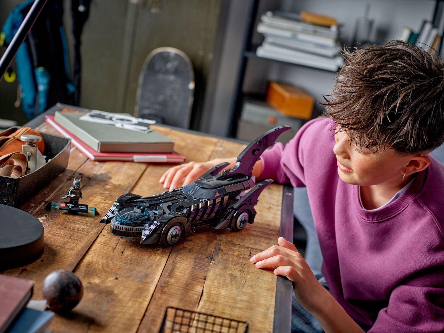 LEGO 76304 Super Heroes Бэтмен навсегда Бэтмобиль фото