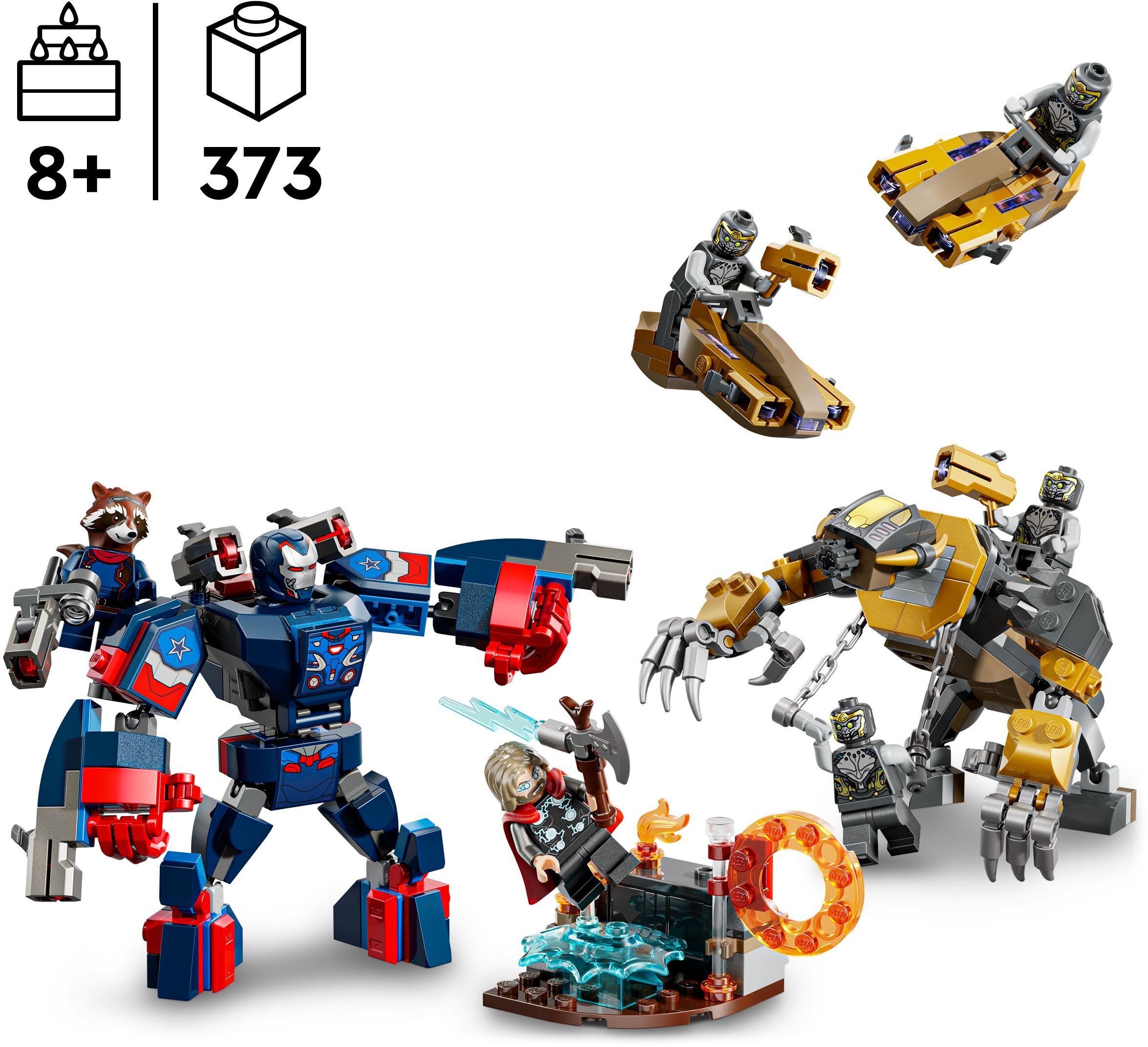 LEGO 76322 Super Heroes Месники: Закінчення Тор проти Читауріфото2