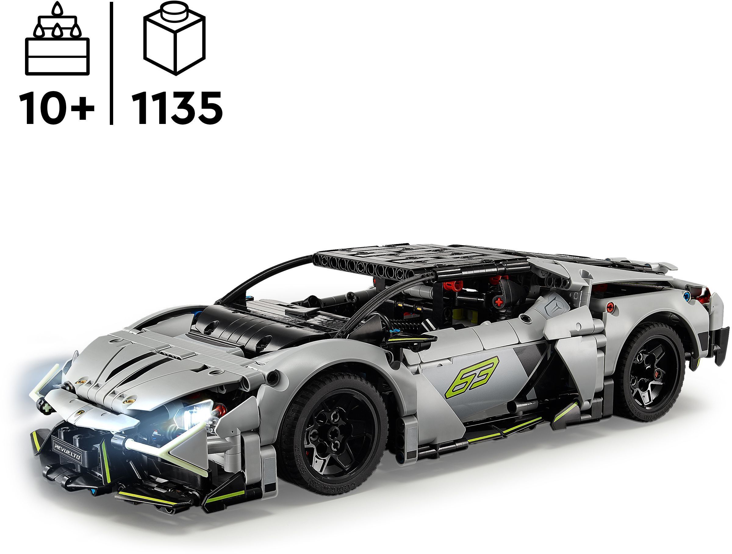 LEGO 42214 Technic Суперкар Lamborghini Revueltoфото2