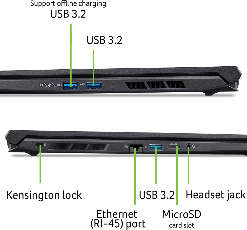 Ноутбук ACER Nitro V 16 ANV16-42 (NH.U1FEU.004) фото 