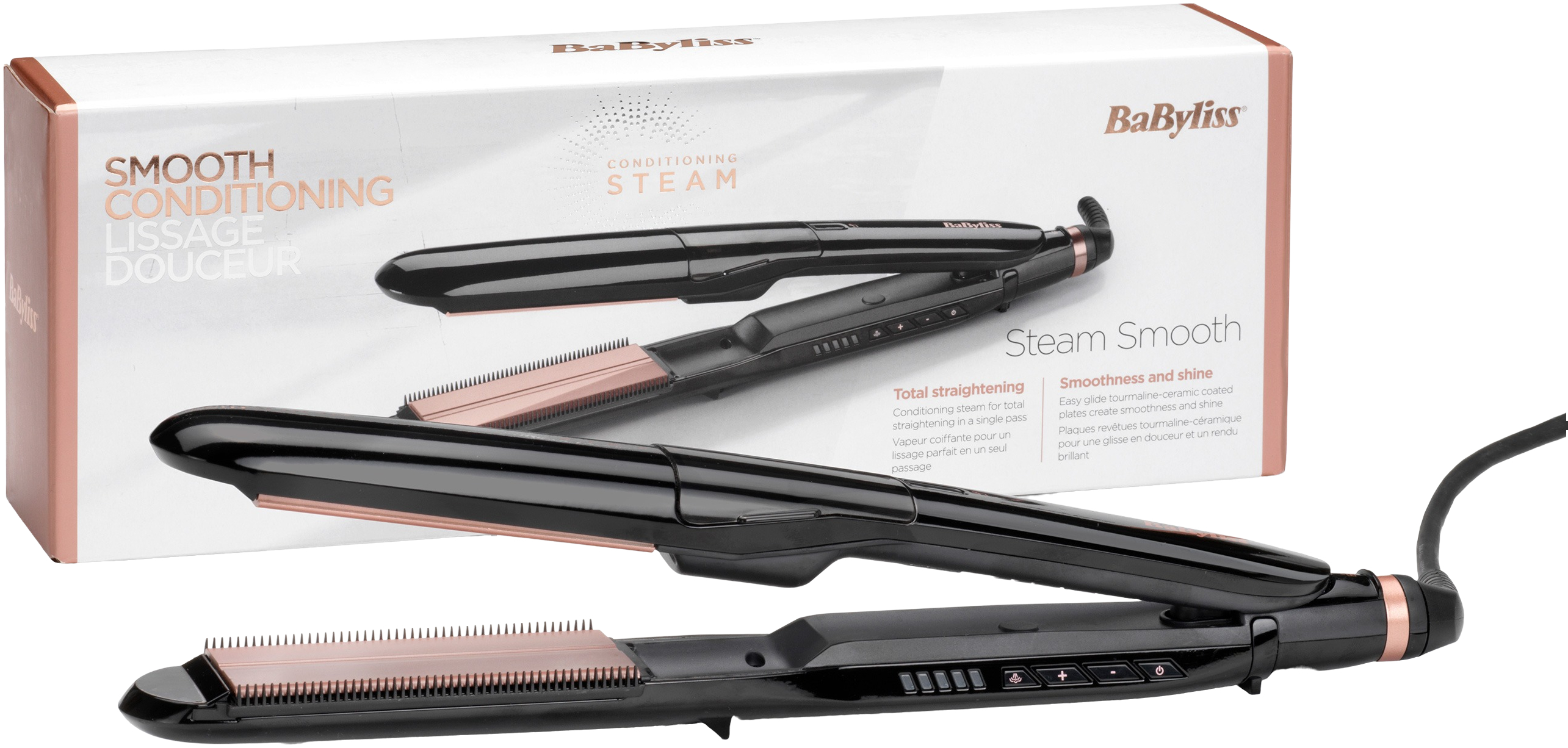 Випрямляч Babyliss Steam Smoth ST493Eфото9