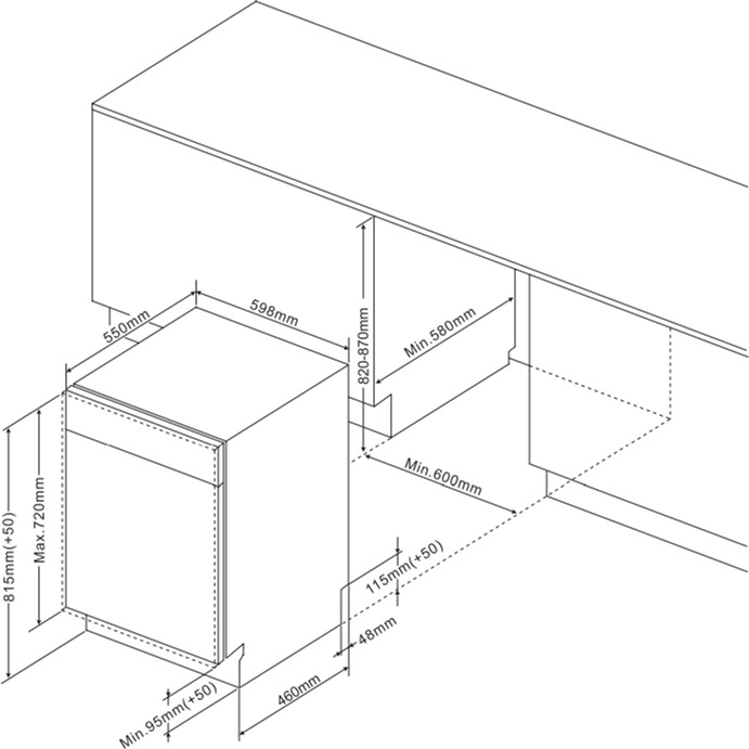 Встраиваемая посудомоечная машина Hansa ZIM635PH фото 2