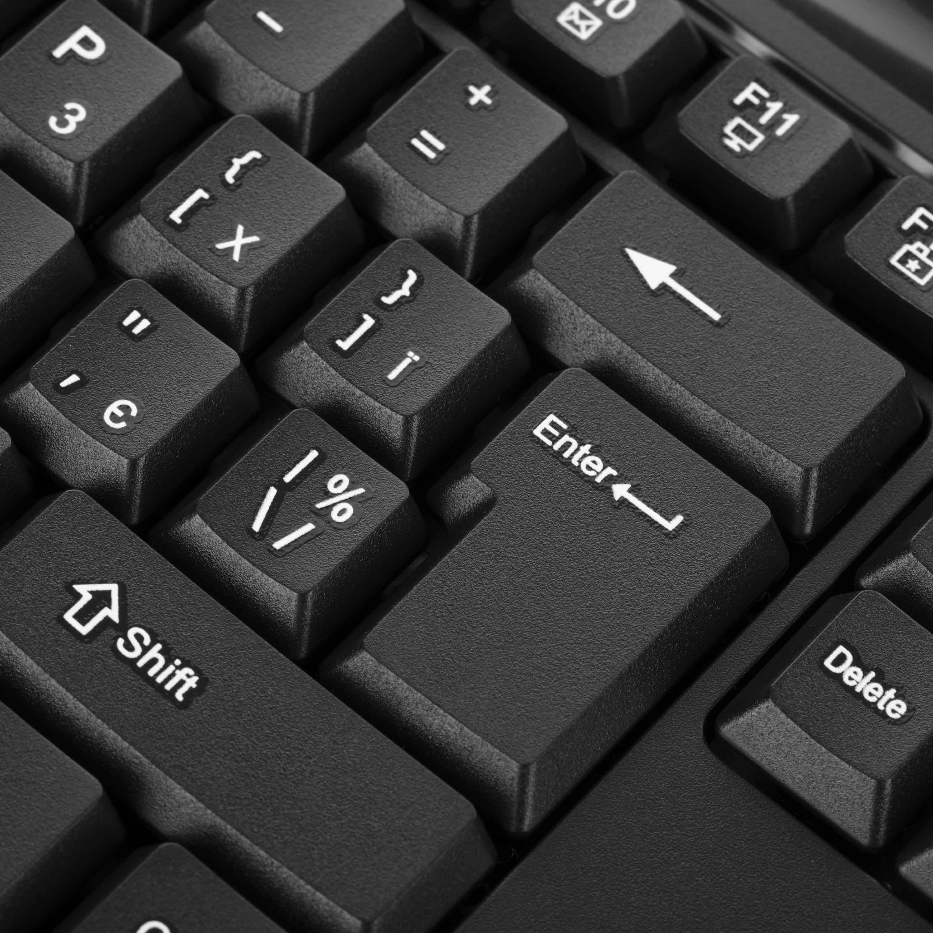 Клавіатура 2E KM1040 104key, USB-A, EN/UK, Black (2E-KM1040UB_UA)фото6