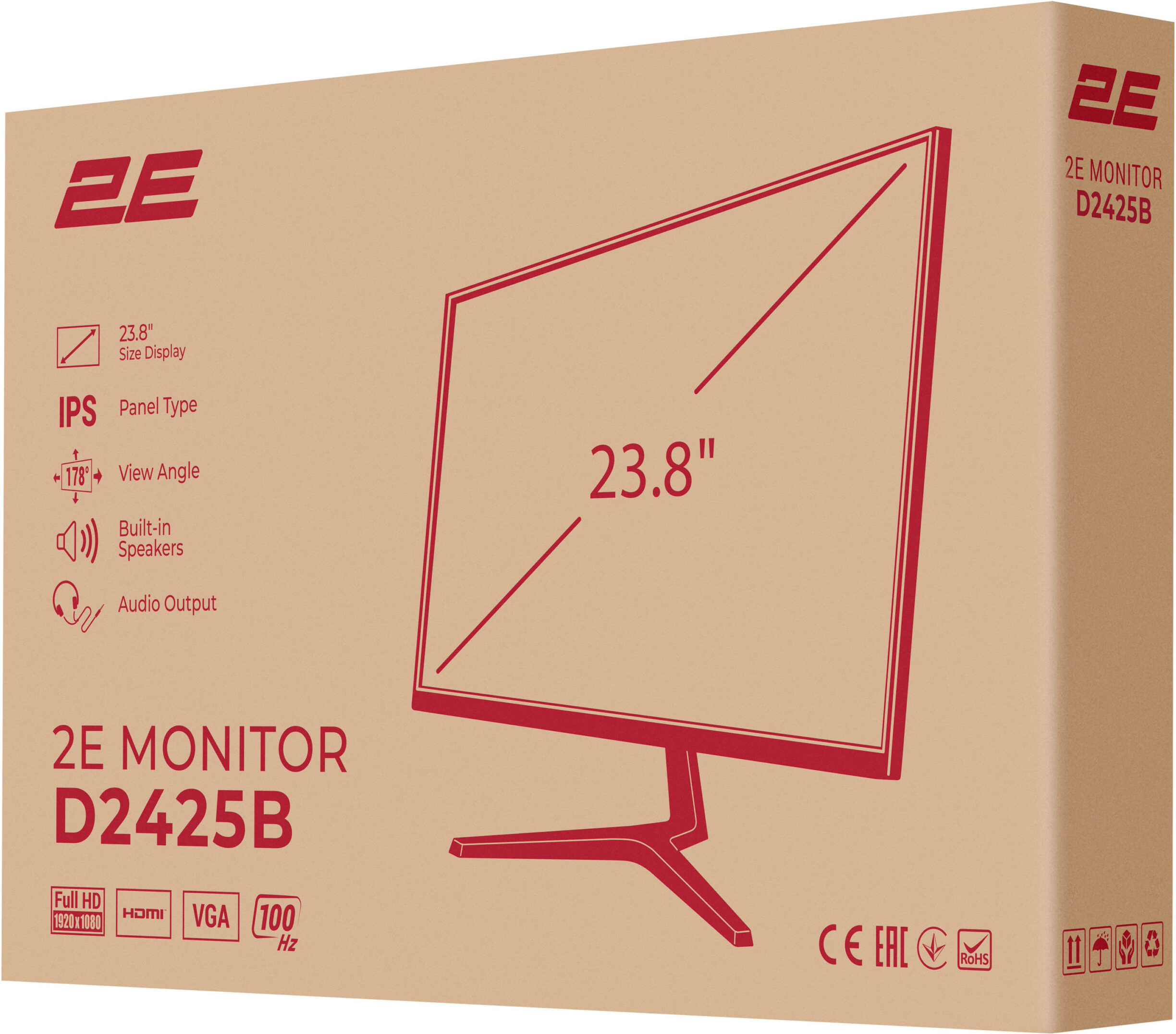 Монитор 23.8" 2E D2425B (2E-D2425B-01.EU) фото 14