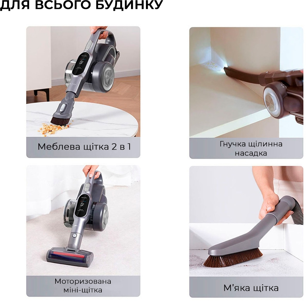 Аккумуляторный пылесос Jimmy H10FLEX фото 15