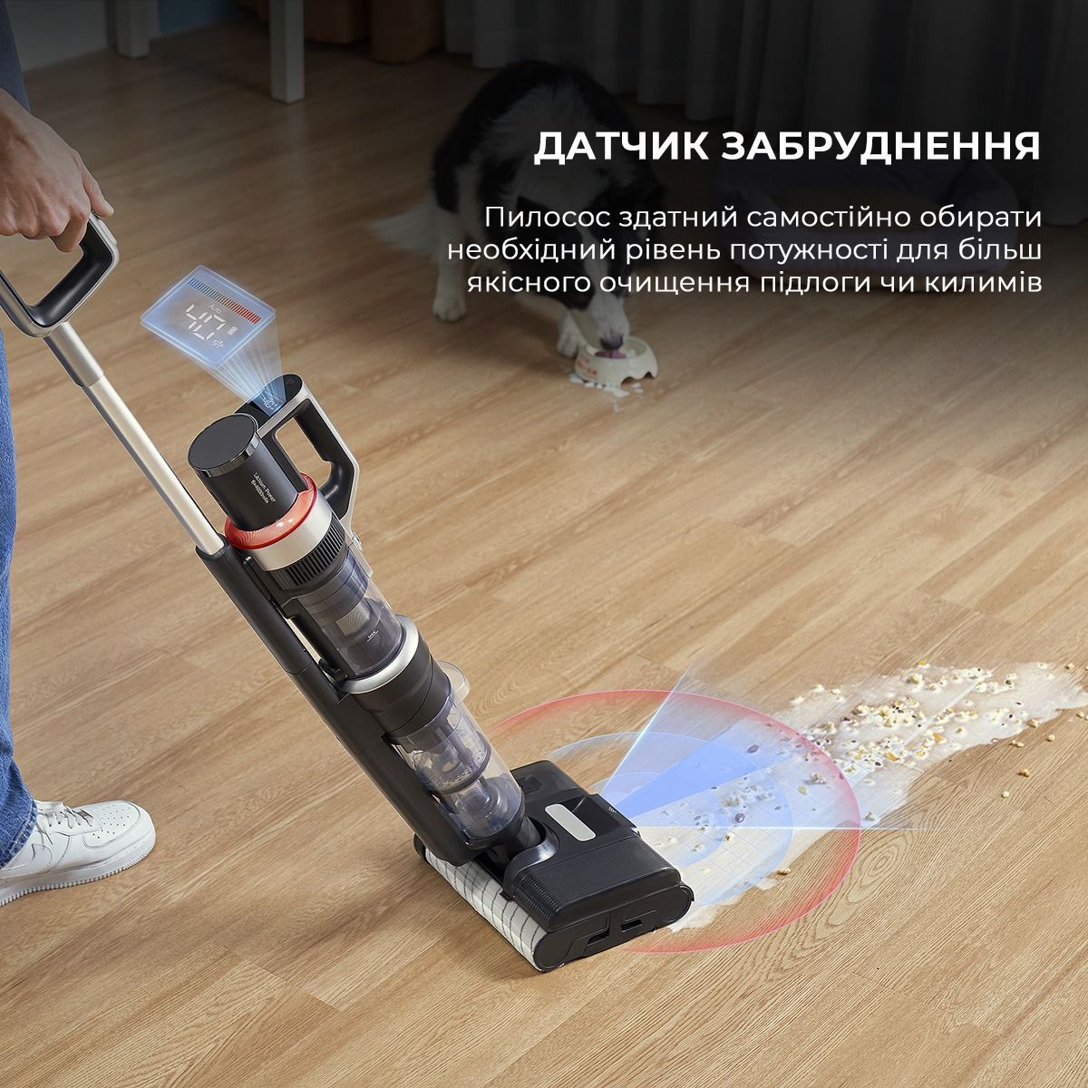 Аккумуляторный моющий пылесос Jimmy HW11PRO_MAX фото 6