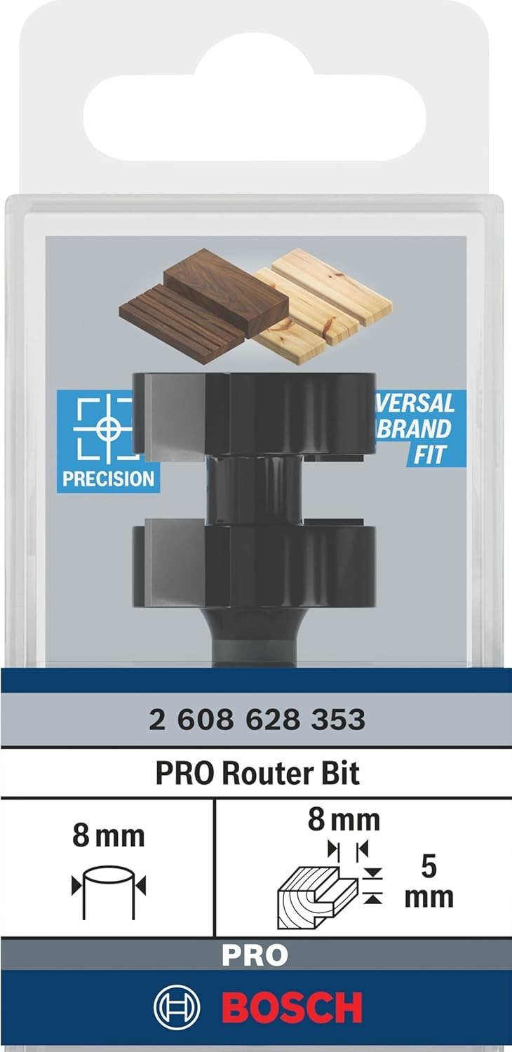 Фреза гребневая Bosch Professional Std S8 D25 L5 мм (2.608.628.353) фото 2