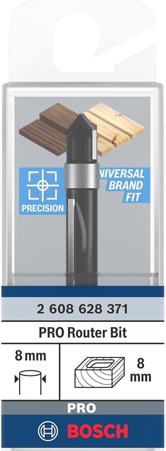 Фреза копировальная Bosch Professional Std S8 D8 L18.6 мм (2.608.628.371) фото 