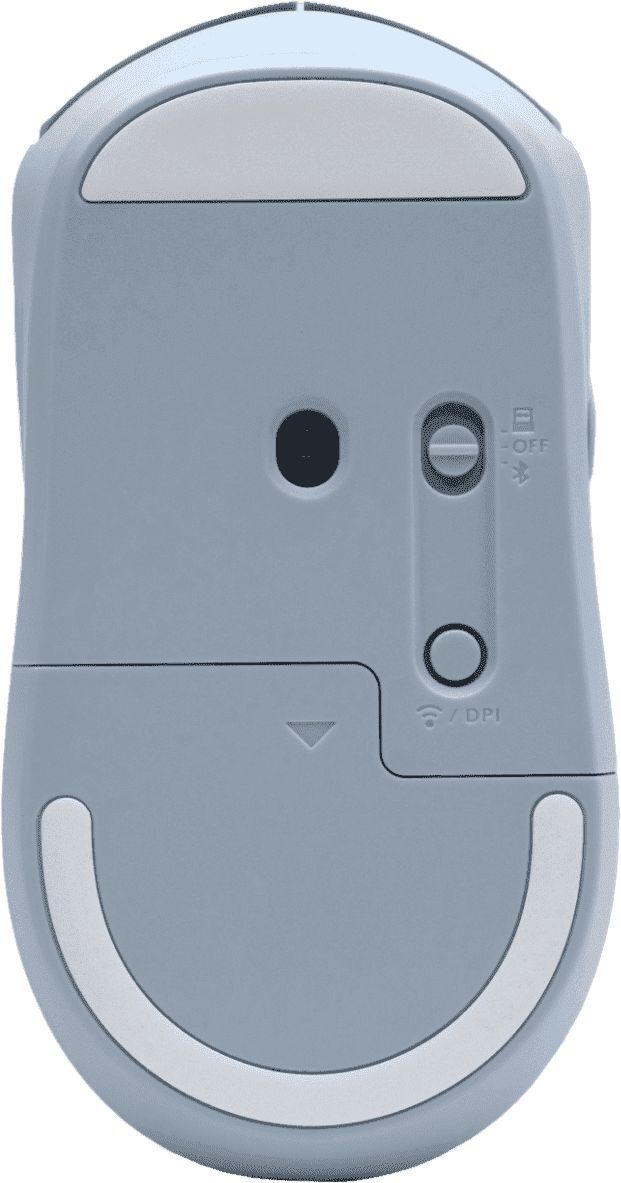 Миша HP 400 Quiet, WL/BT Blue (AZ7B4AA)фото7