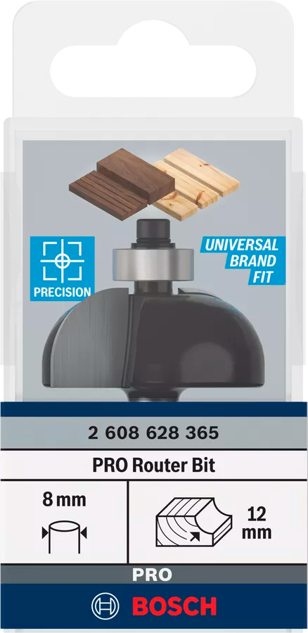 Фреза галтельная Bosch Professional Std S8 R12 D36.7 L15.6 мм (2.608.628.365) фото 3