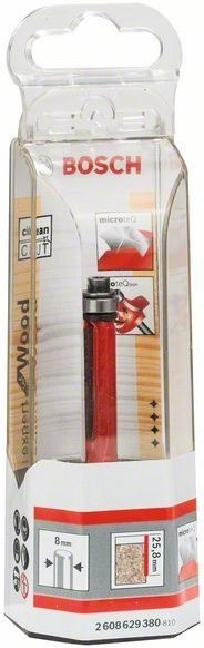 Фреза для выборки вровень Bosch Professional Expert S8 D9.5 L25.8 мм (2.608.629.380) фото 2