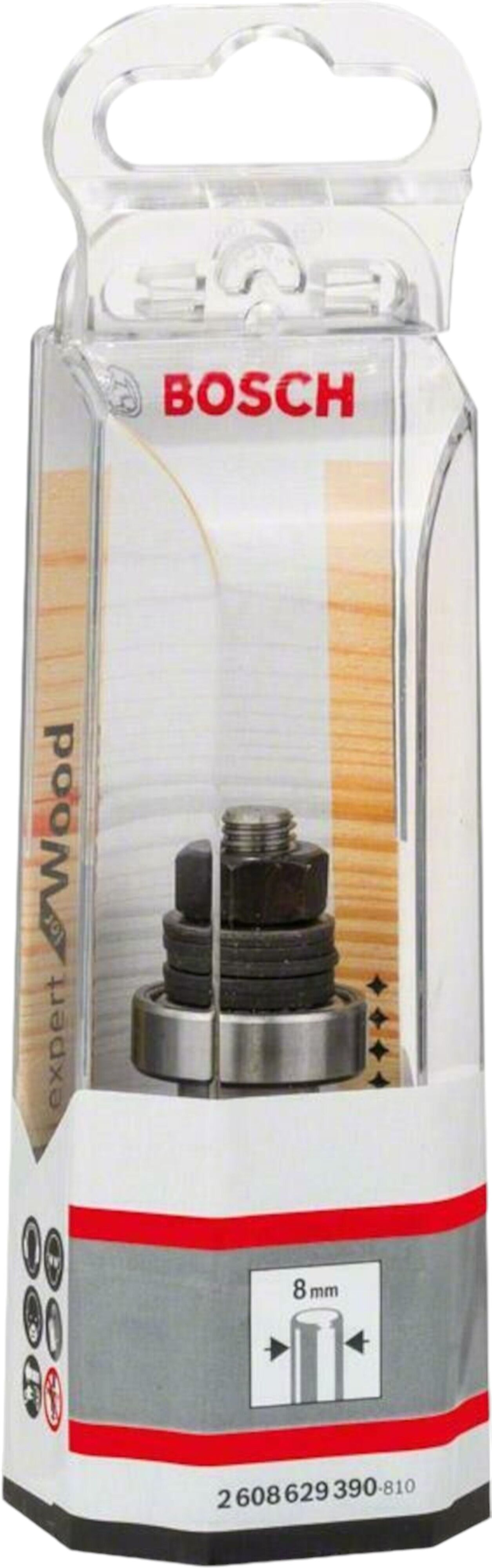 Хвостовик для фрез дисковых пазовых Bosch Professional Expert S8 D22 G60.3 мм (2.608.629.390) фото 2