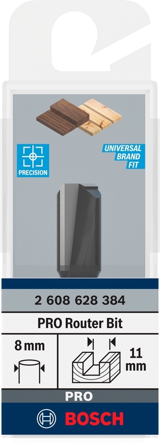 Фреза пазовая Bosch Professional с двумя лезвиями Std S8 D11 L19.6 мм (2.608.628.384) фото 3