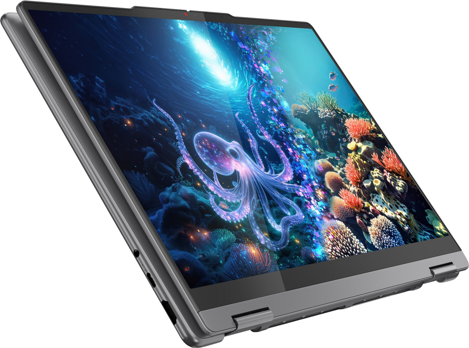 Ноутбук LENOVO Yoga 7 2-in-1 14ILL10 Luna Grey (83JQ009VRA) фото 3