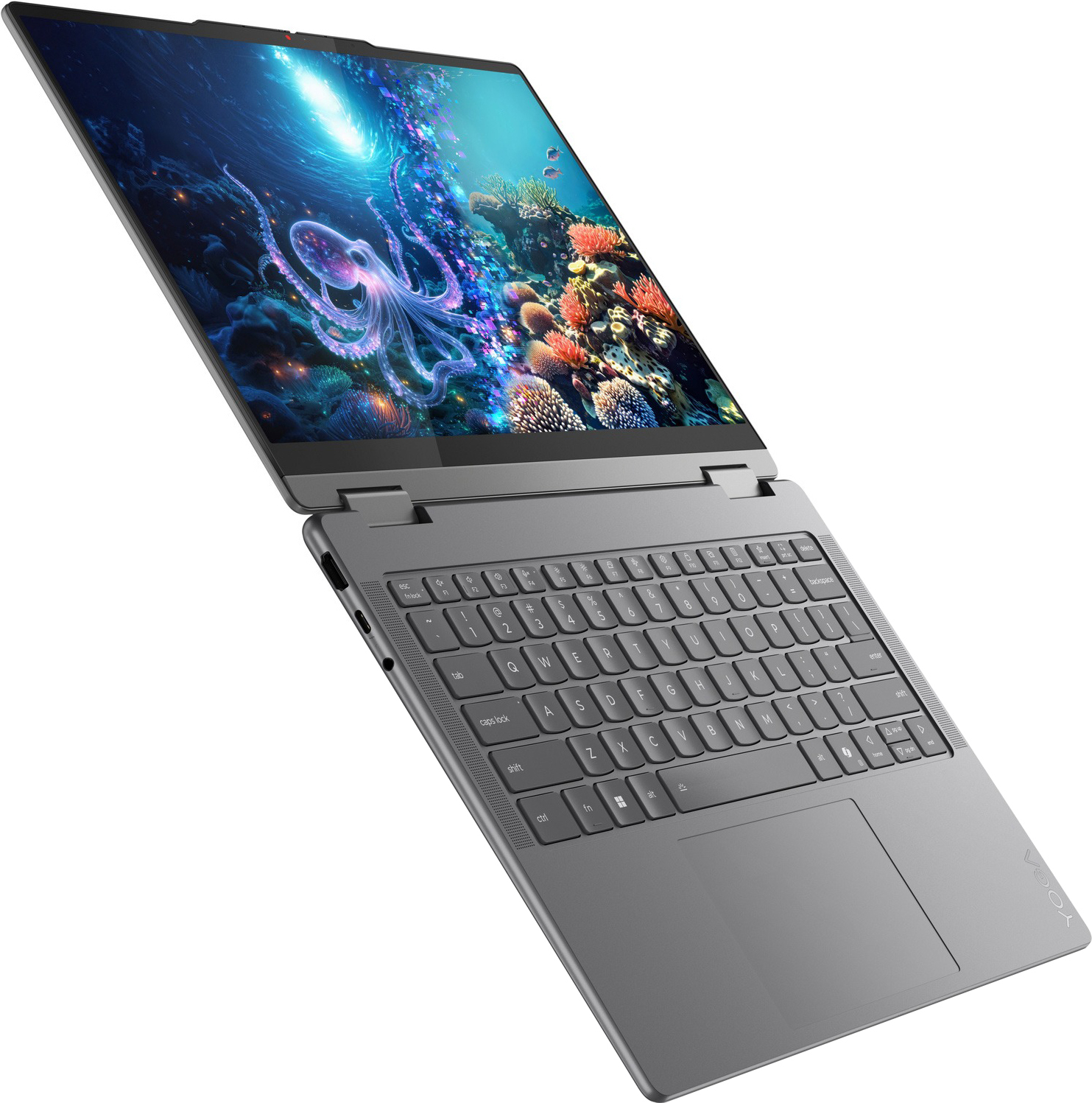 Ноутбук LENOVO Yoga 7 2-in-1 14ILL10 Luna Grey (83JQ009VRA) фото 6