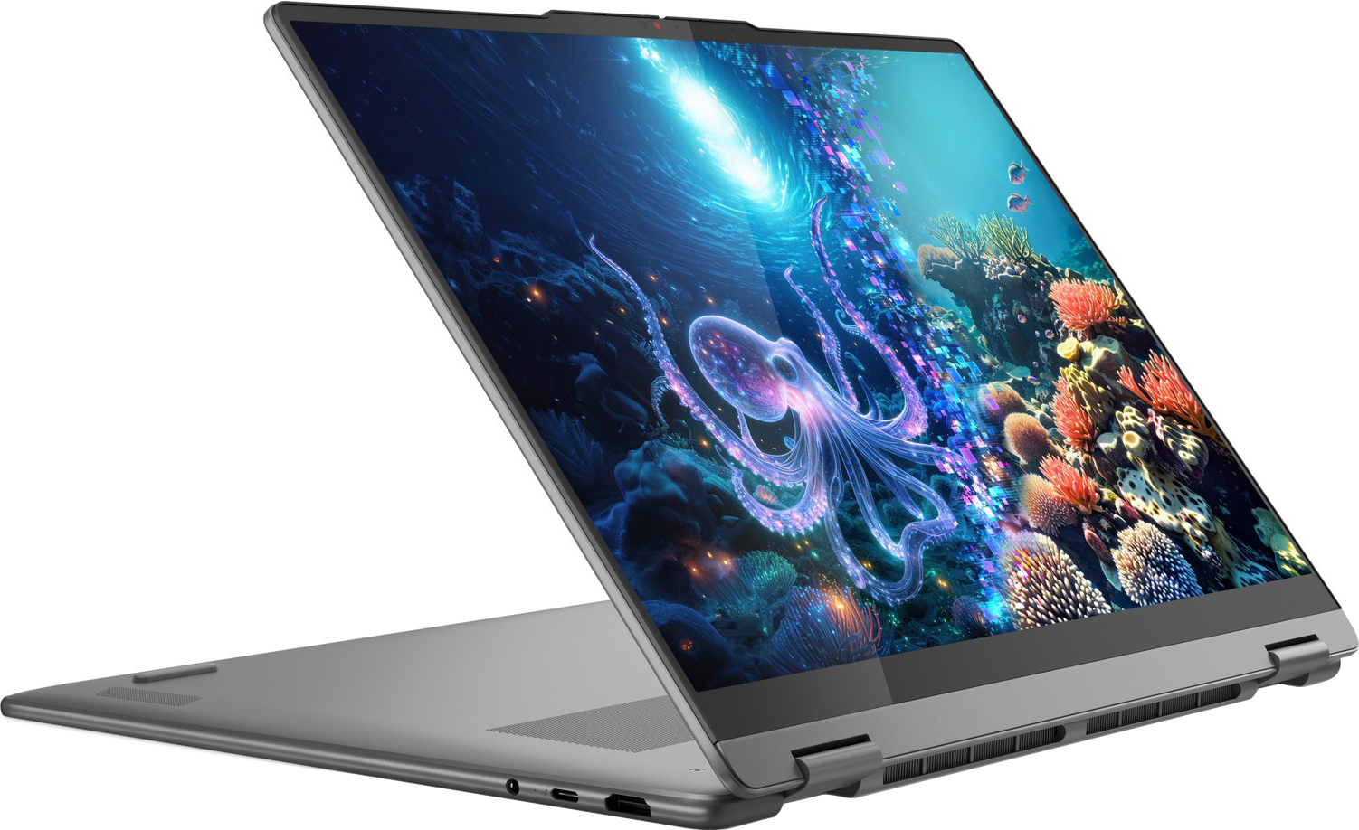 Ноутбук LENOVO Yoga 7 2-in-1 16ILL10 Luna Grey (83JT002JRA) фото 4