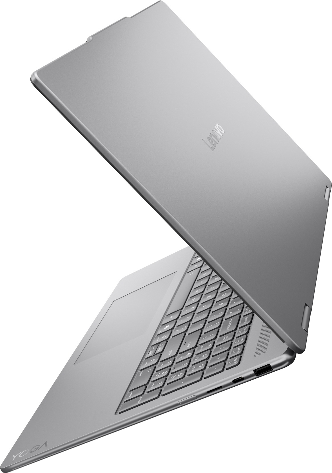 Ноутбук LENOVO Yoga 7 2-in-1 16ILL10 Luna Grey (83JT002JRA) фото 16