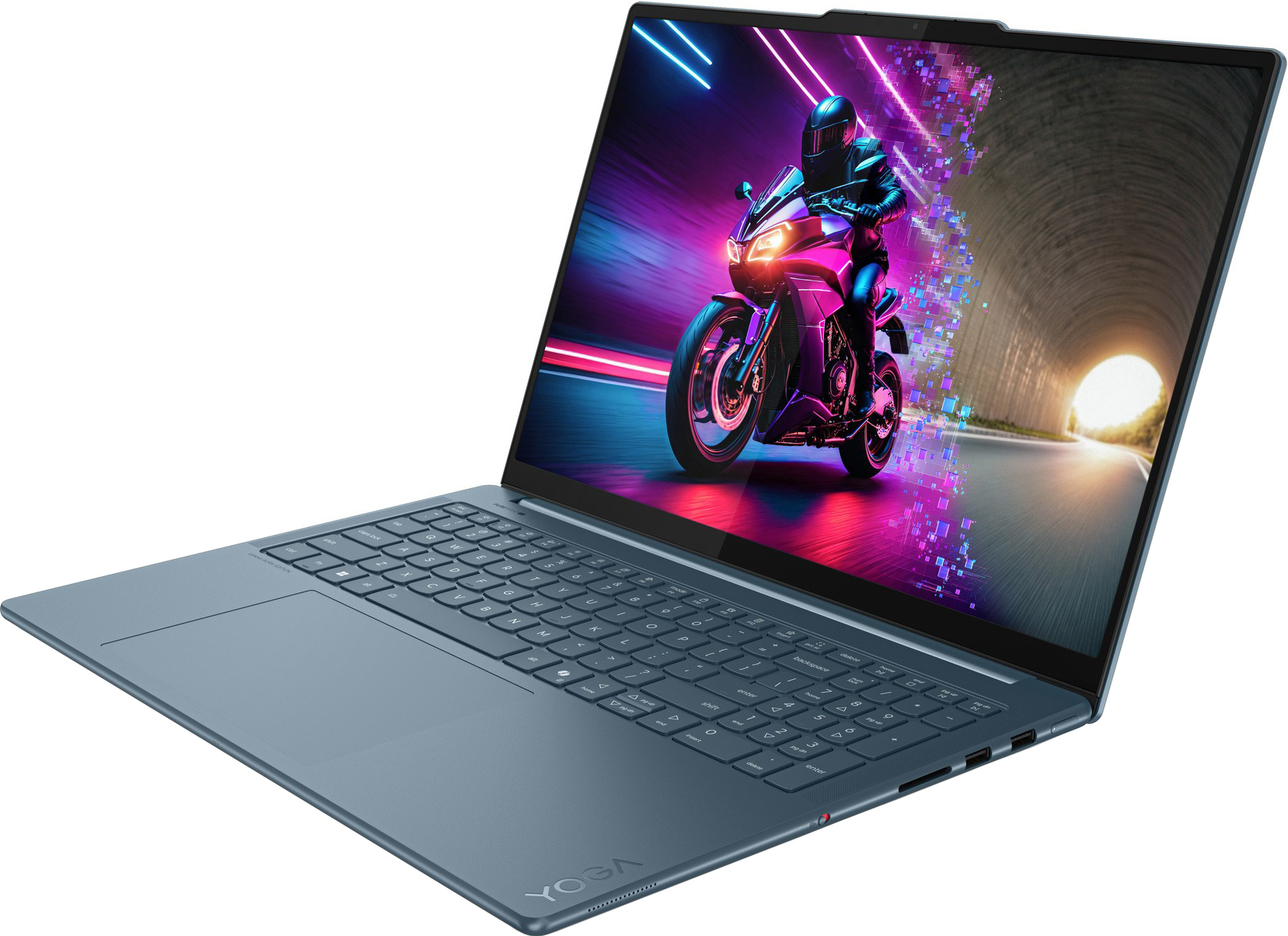 Ноутбук LENOVO Yoga Pro 9 16IAH10 Tidal Teal (83L0005CRA) фото 3