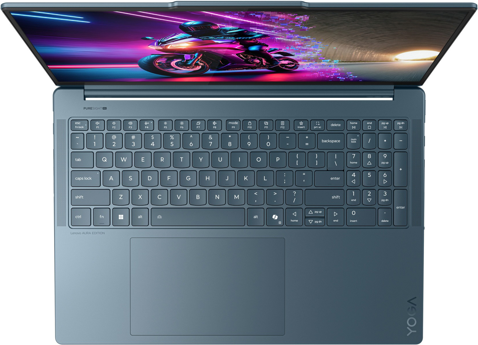 Ноутбук LENOVO Yoga Pro 9 16IAH10 Tidal Teal (83L0005CRA) фото 5