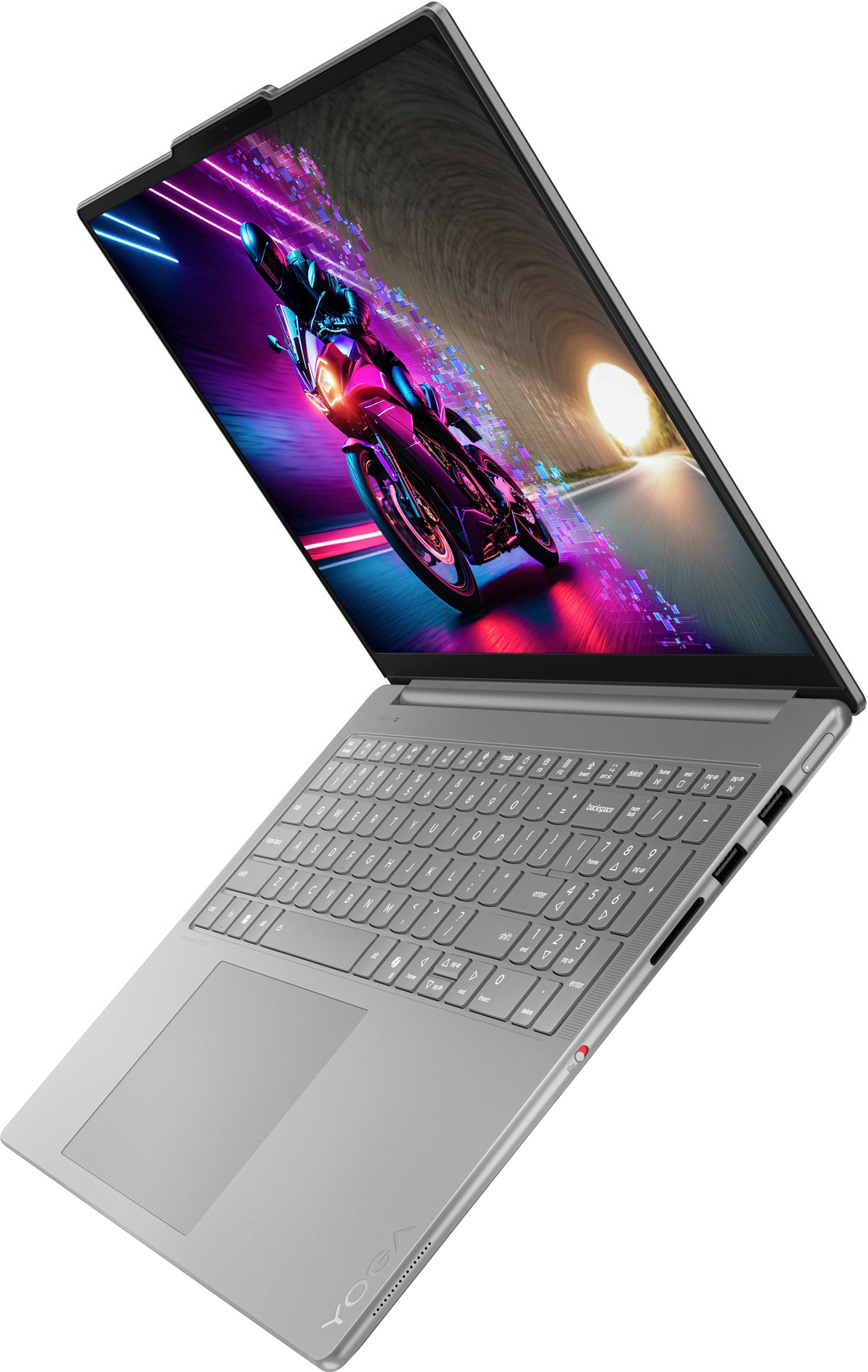 Ноутбук LENOVO Yoga Pro 9 16IAH10 Luna Grey (83L00055RA)фото13