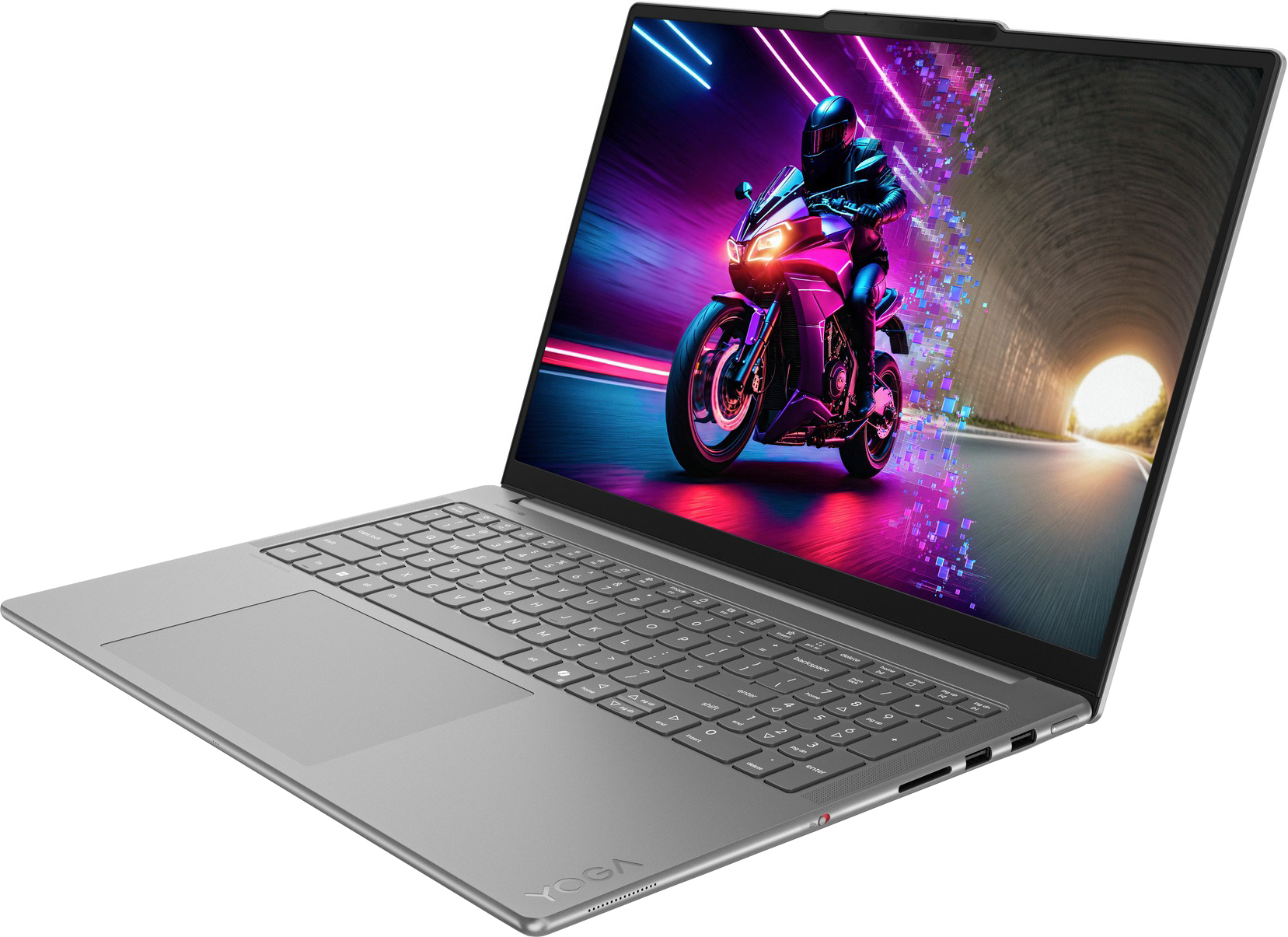 Ноутбук LENOVO Yoga Pro 9 16IAH10 Luna Grey (83L00055RA)фото3