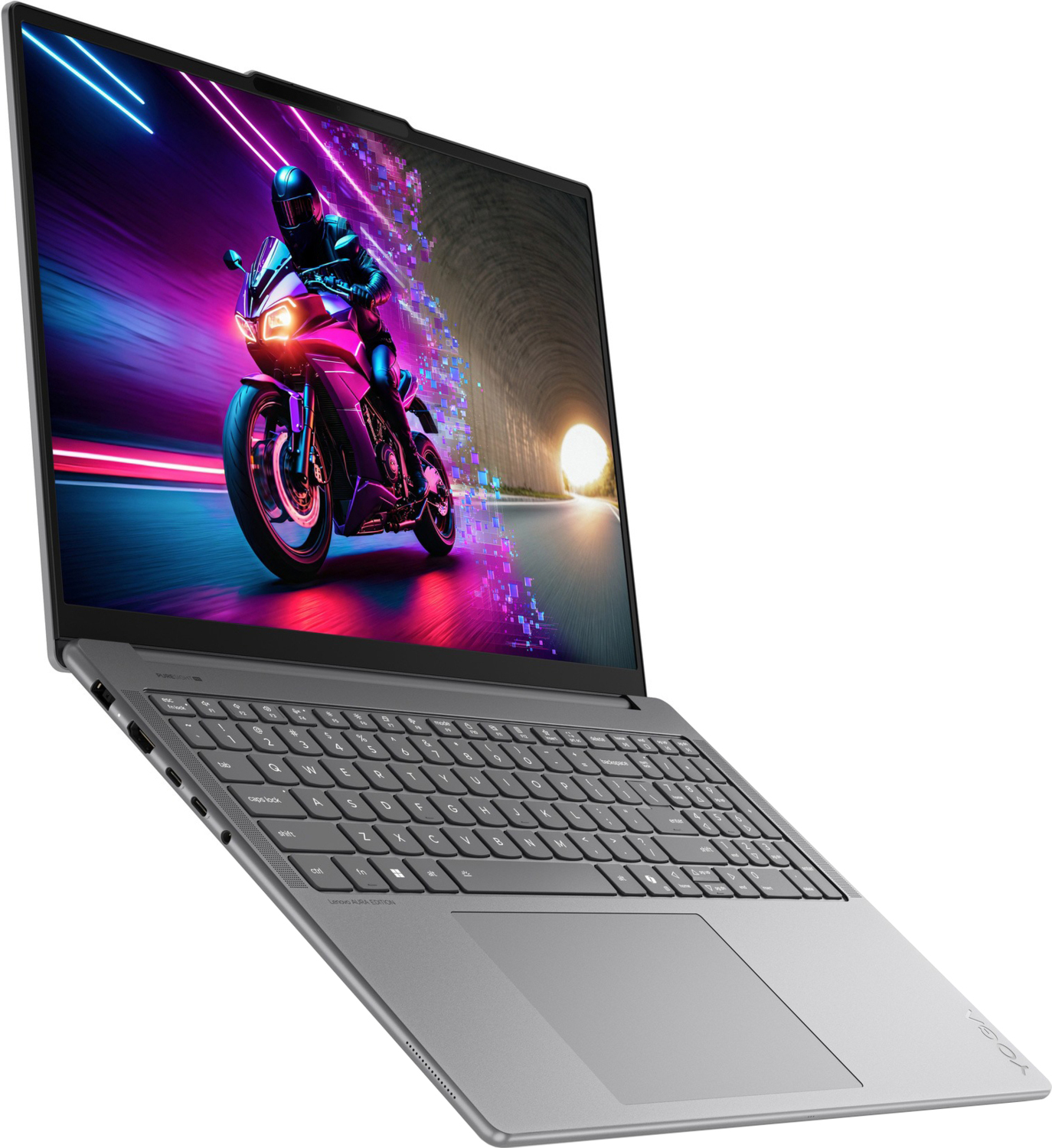 Ноутбук LENOVO Yoga Pro 9 16IAH10 Luna Grey (83L00055RA)фото