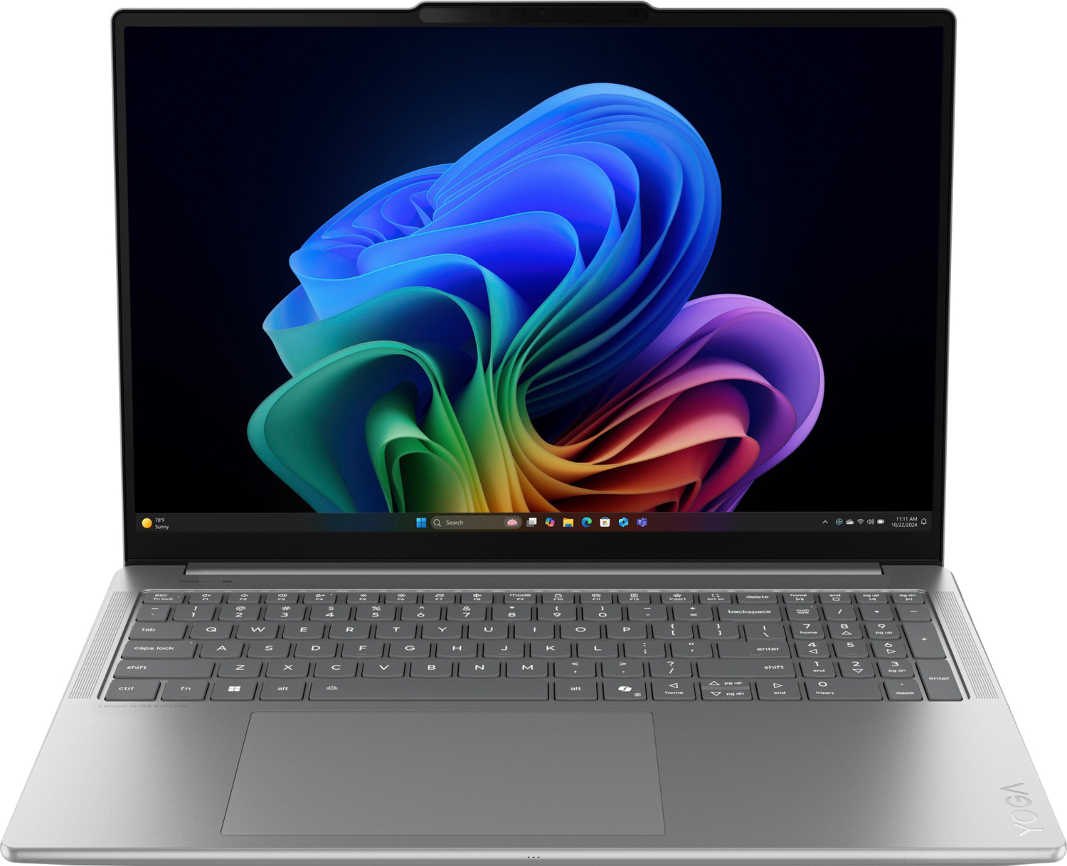 Ноутбук LENOVO Yoga Pro 9 16IAH10 Luna Grey (83L00055RA)фото